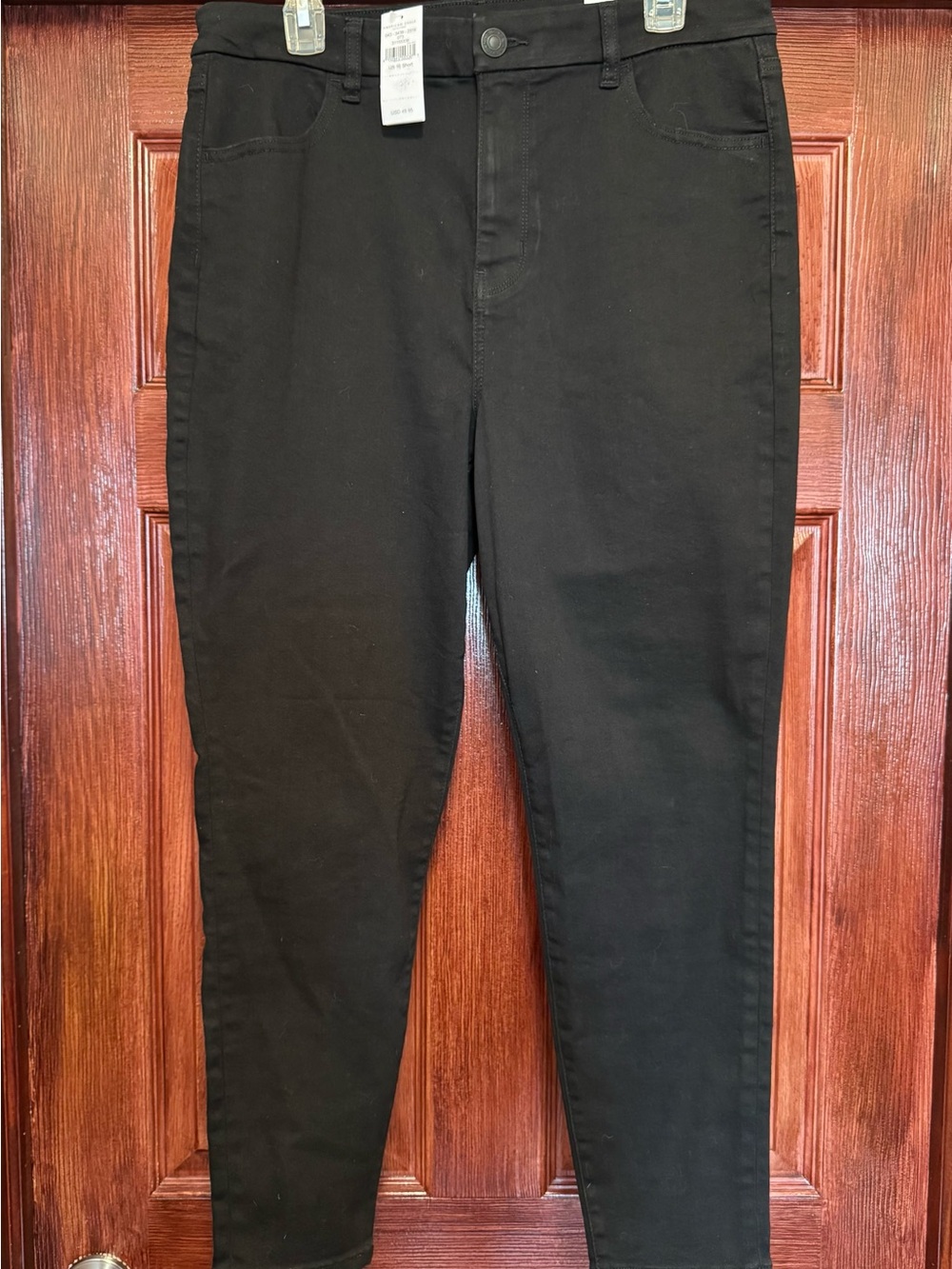 AMERICAN EAGLE Black High-Rise Skinny Pants